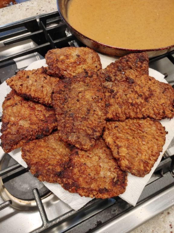 Maple-Glazed Fried Cube Steak