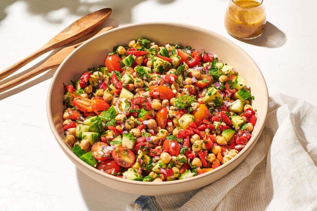 Mediterranean Chickpea Salad