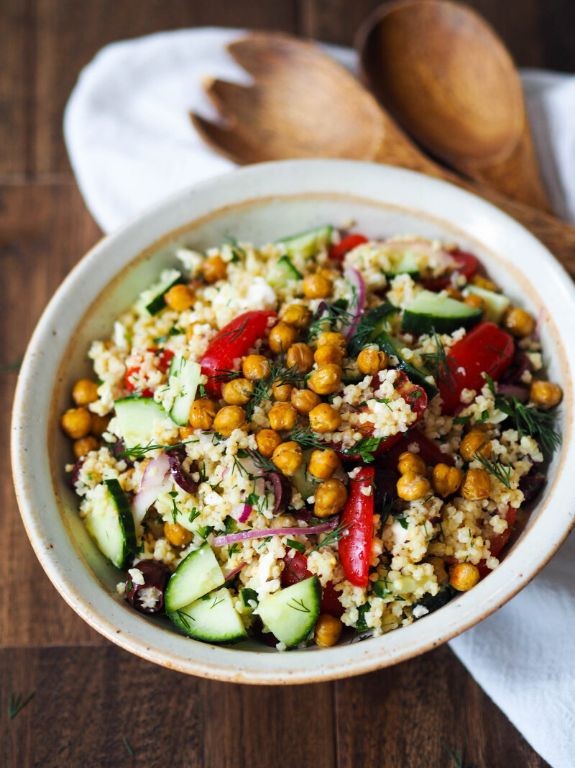 Mediterranean Millet Salad with Feta