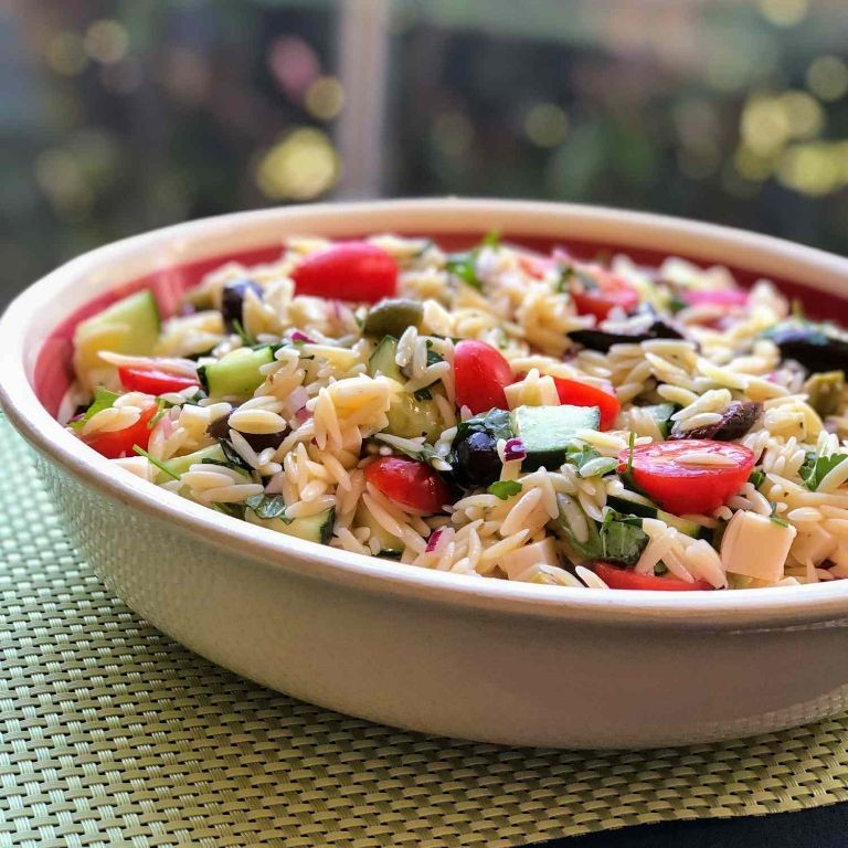 Mediterranean Orzo Pasta Salad
