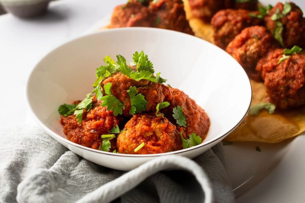 Mexican Chipotle Meatballs in Adobo Sauce