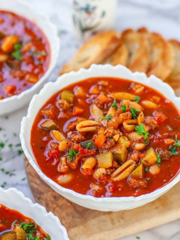 Minestrone with Italian Sausage