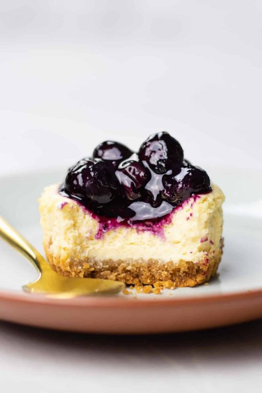 Mini Cheesecakes with Berry Compote