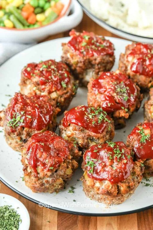 Mini Meatloaf Muffins