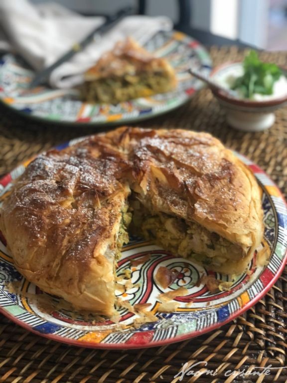 Moroccan Spiced Chicken B’stilla