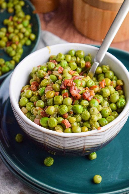 Mushy Peas with Crispy Pancetta