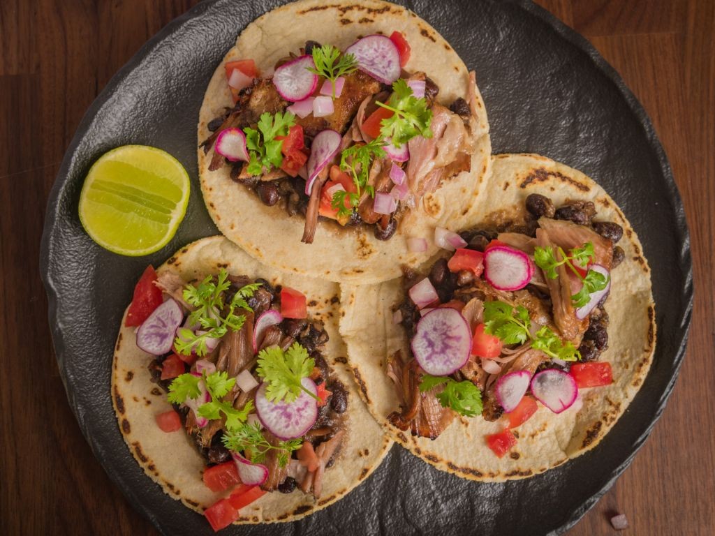 Neckbone Tacos with Fresh Salsa
