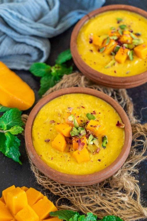 No-Cook Mango Phirni