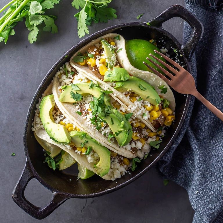 Nopales Tacos with Cilantro and Onion
