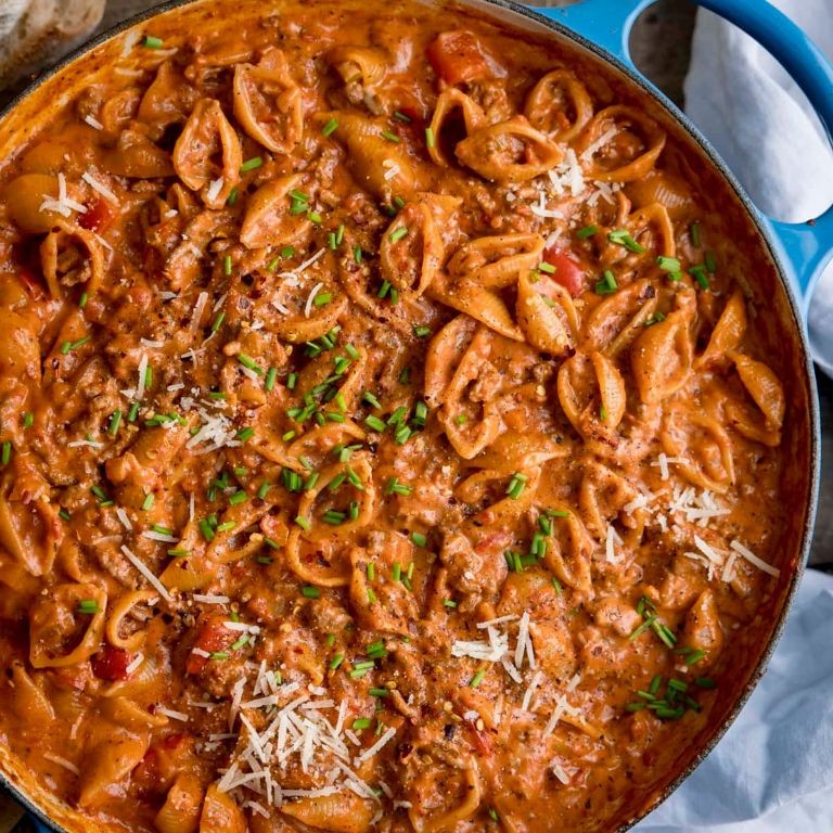 One-Pot Bolognese with Fusilli