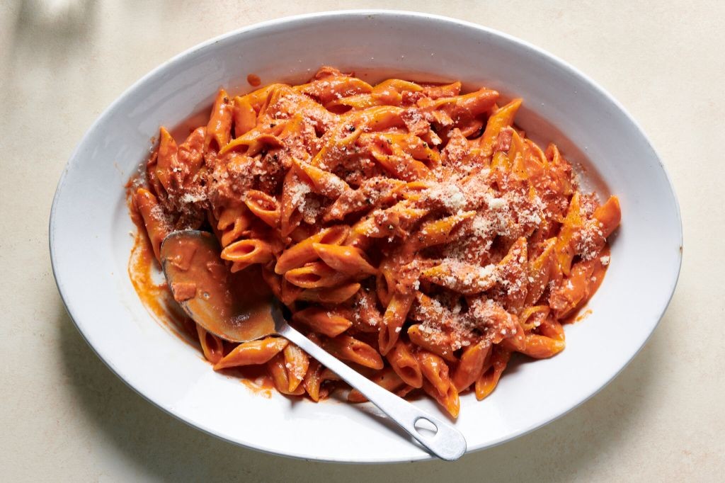 One-Pot Ham and Tomato Pasta