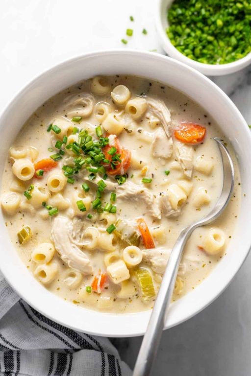 One-Pot Italian Chicken Noodle Soup