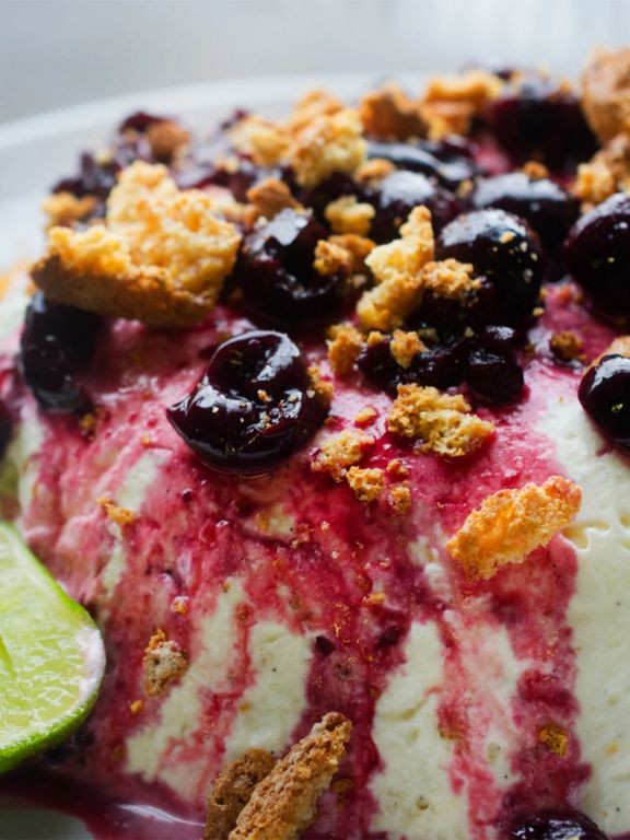 Orange Blossom Greek Yogurt Semifreddo
