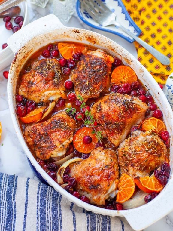 Orange Cranberry Chicken