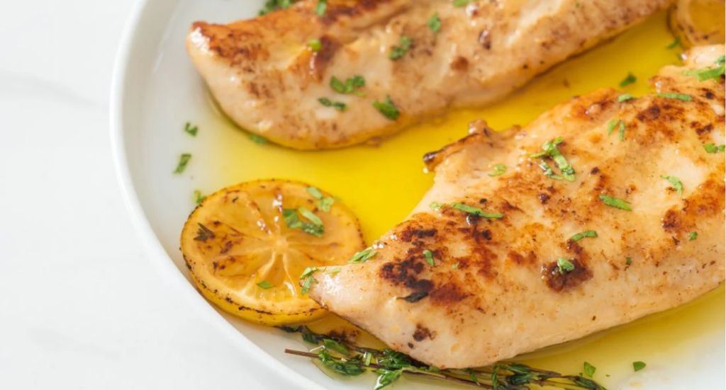 Orange Roughy with Garlic and White Wine