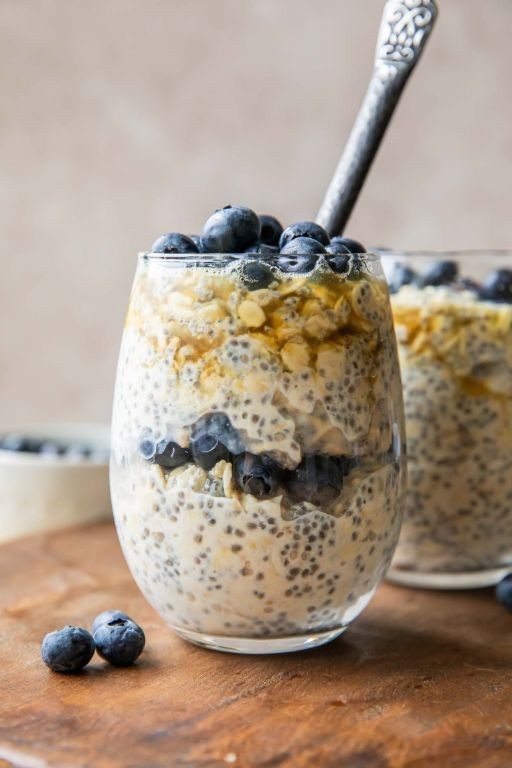 Overnight Oats with Chia Seeds