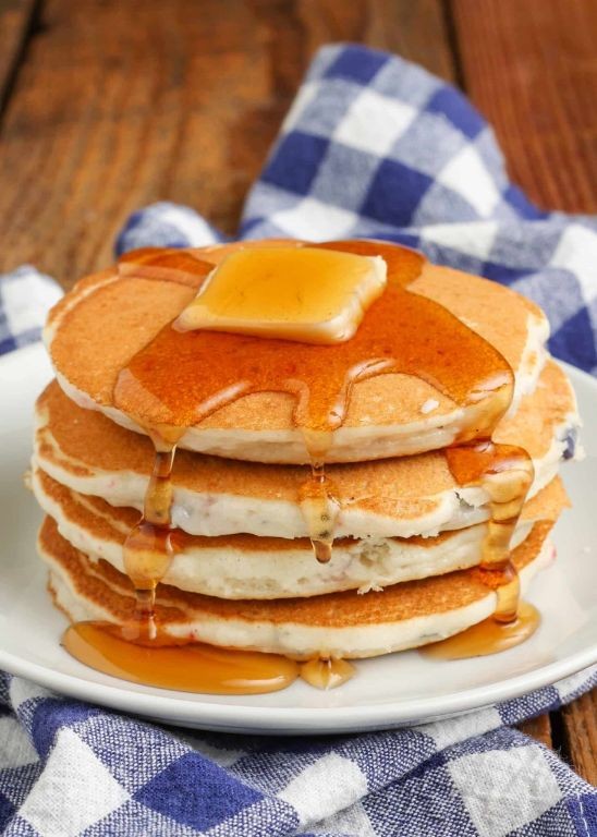 Pancakes from a Mix