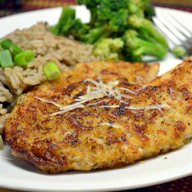 Parmesan Herb Breaded Tilapia