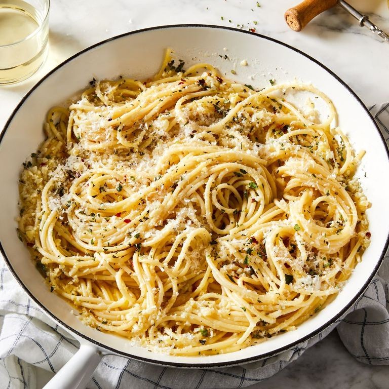 Pasta with Garlic Butter Sauce