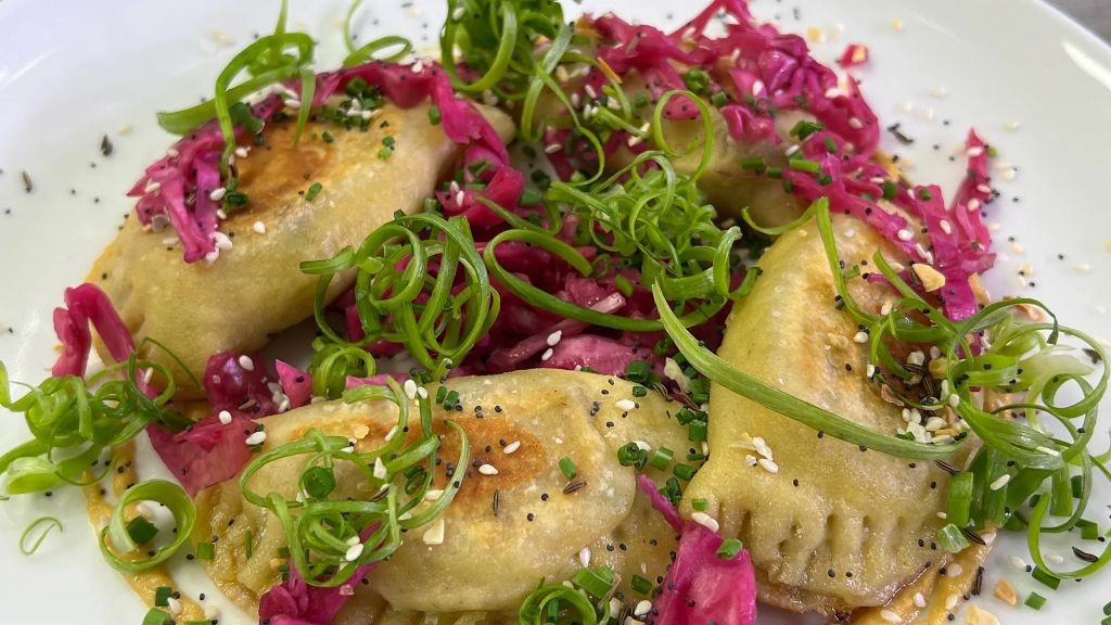 Pastrami and Potato Pierogi