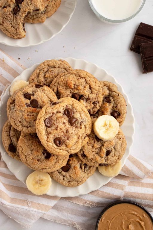 Peanut Butter Banana Cookies