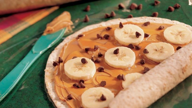 Peanut Butter Banana Wraps