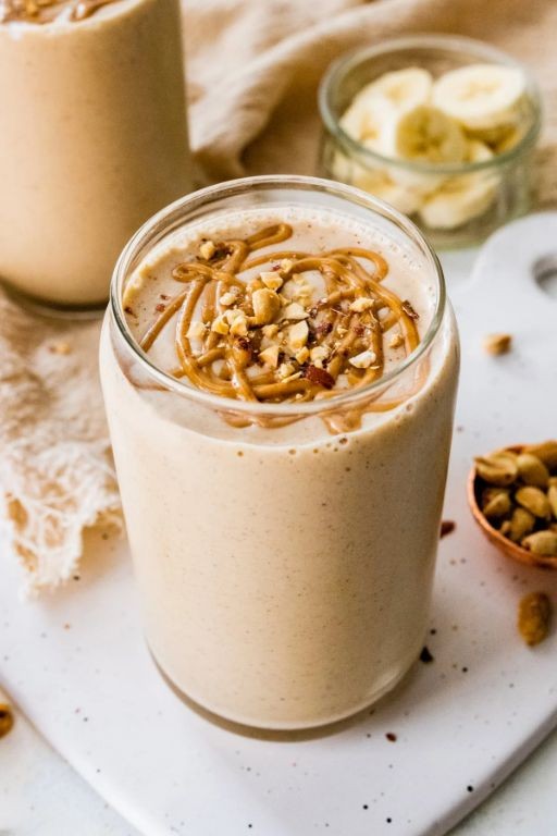 Peanut Butter Vanilla Protein Shake
