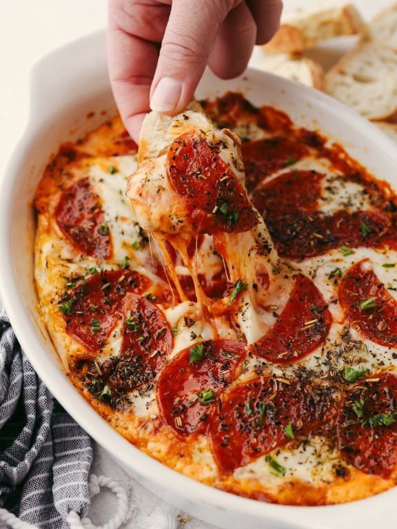 Pepperoni Pizza Dip