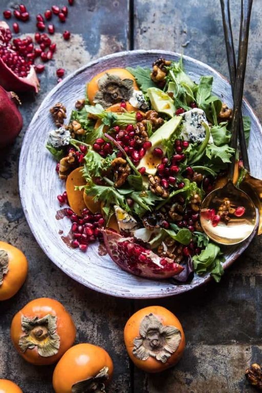 Pomegranate and Avocado Salad