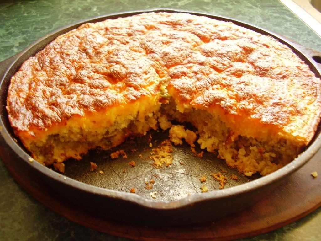 Pork Fat Cornbread