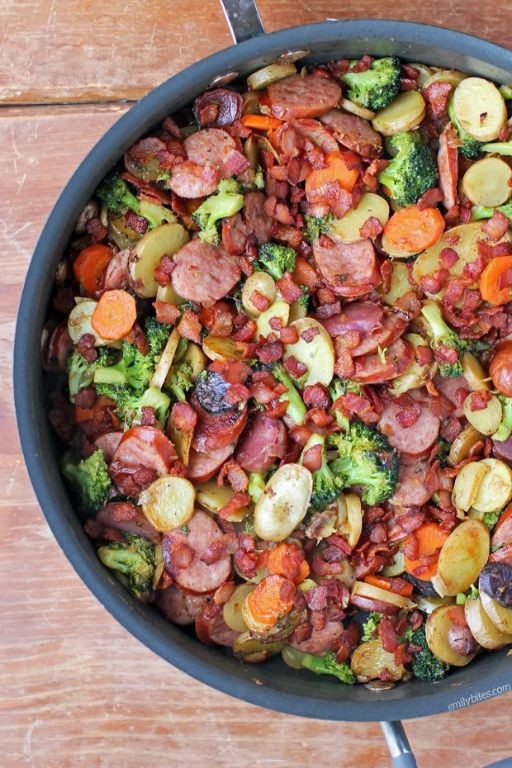 Potato and Sausage Skillet