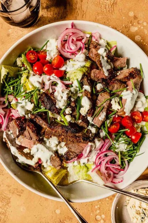 Prime Rib and Blue Cheese Salad