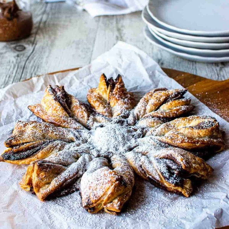 Puff Pastry Nutella French Toast