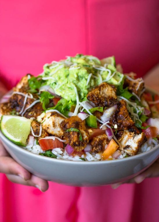 Qdoba-Inspired Veggie Power Bowl