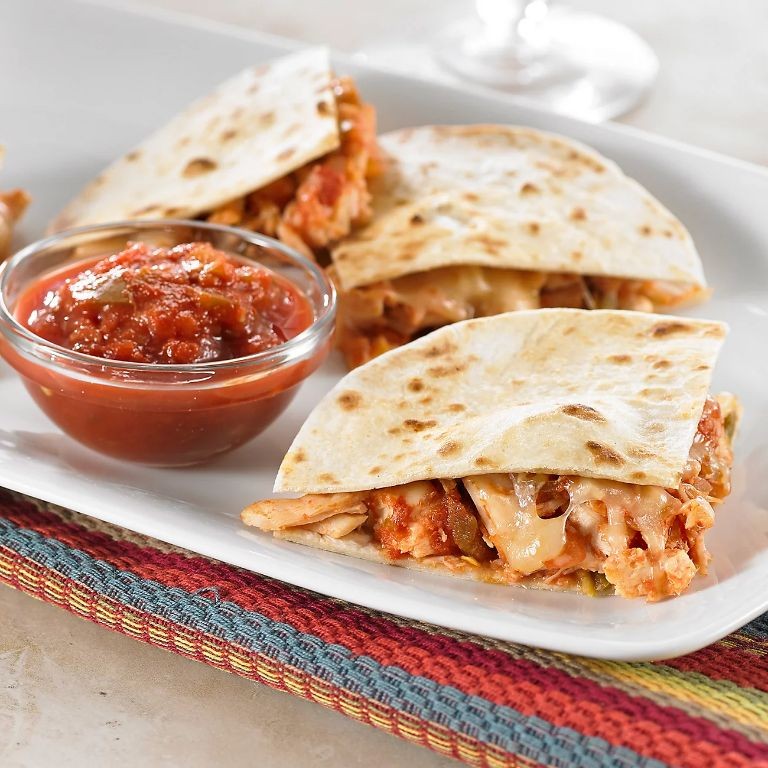 Quesadilla with Salsa