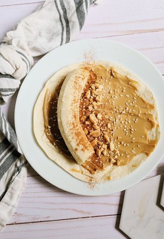 Quick Dollar General Peanut Butter Banana Wrap