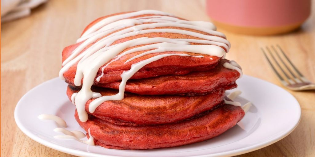 Red Velvet Pancakes