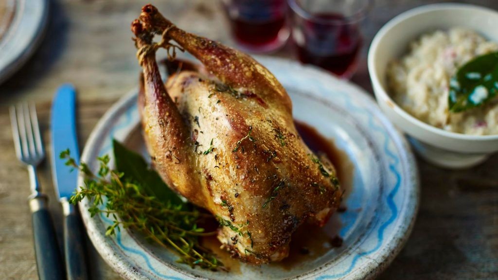 Roast Pheasant with Bread Sauce