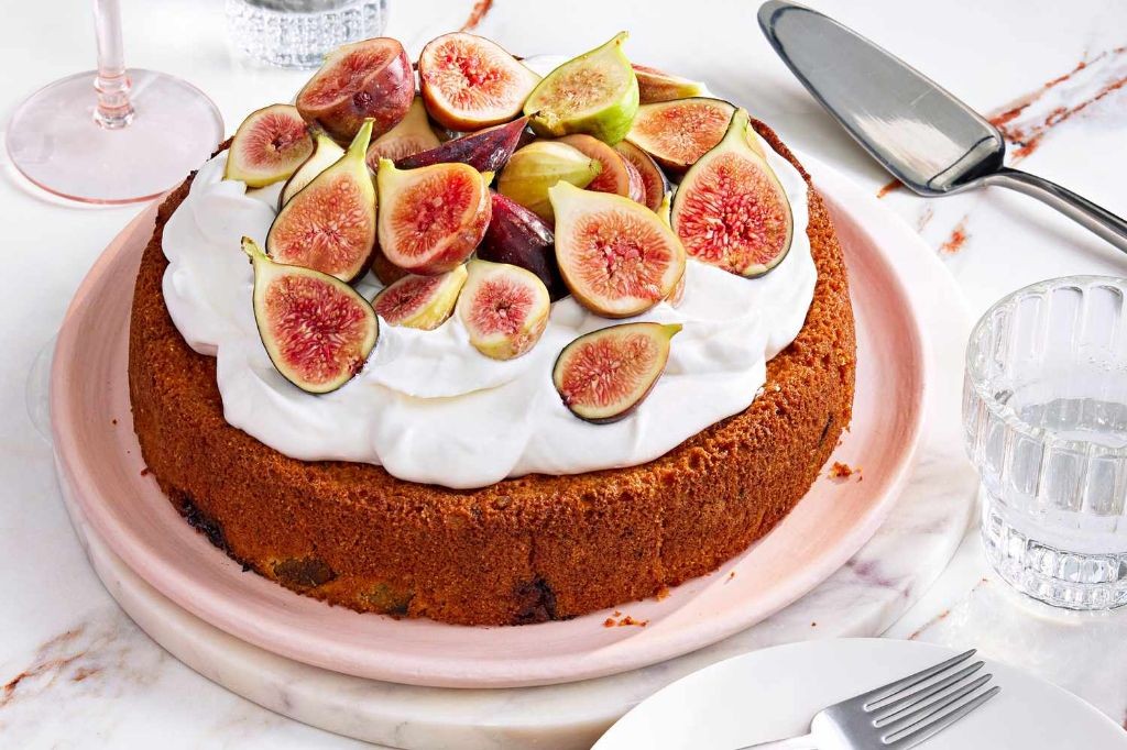 Rosemary Infused Fresh Fig Loaf Cake