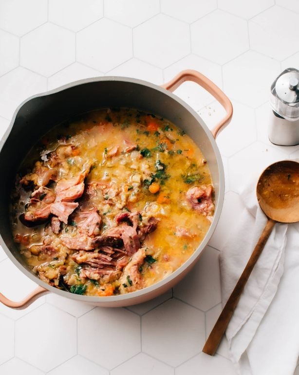 Savory Ham and Lentil Stew