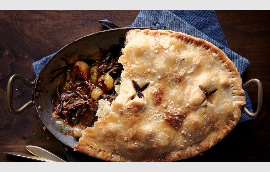 Short Rib Pot Pie with Flaky Crust