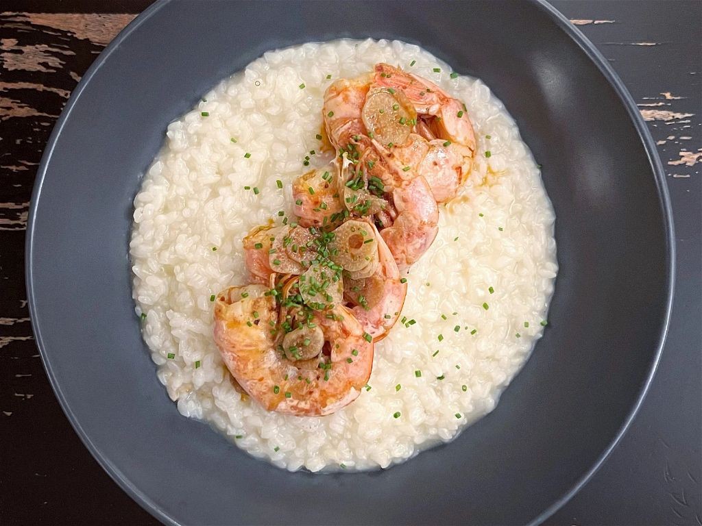 Shrimp Scampi Risotto