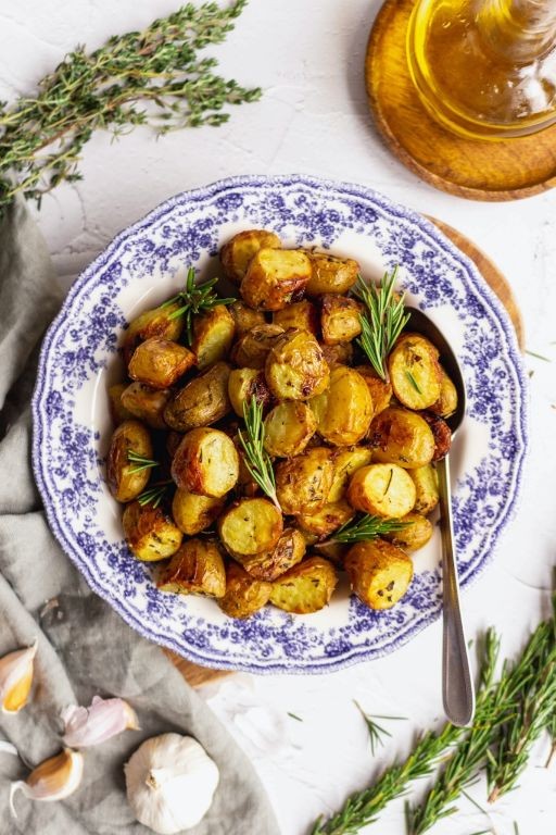 Simple Herb-Roasted Baby Potatoes