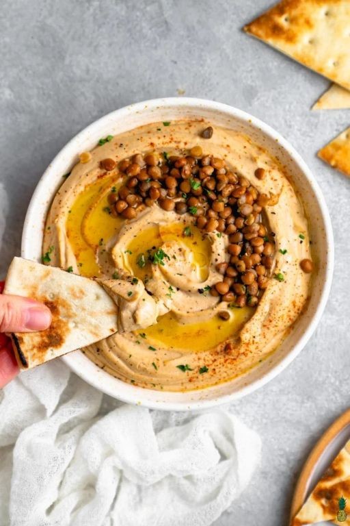 Simple Lentil Hummus