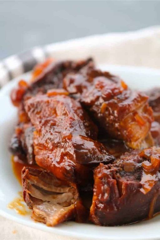 Slow Cooker BBQ Beef Country Style Ribs