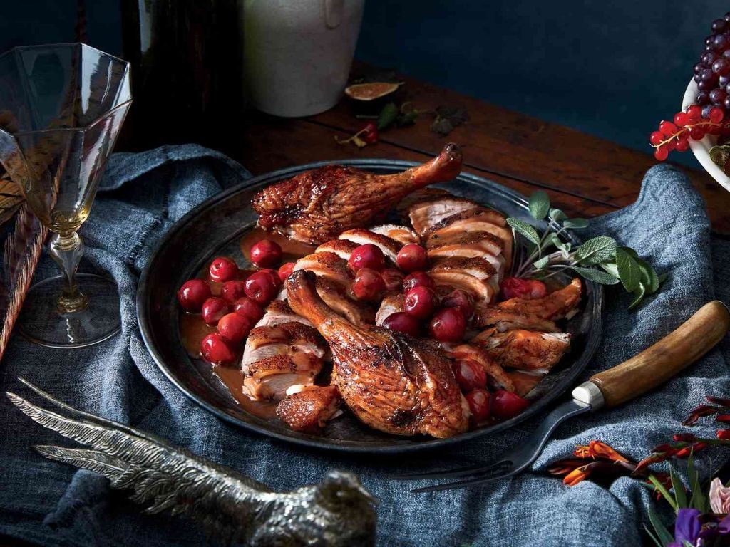 Slow-Cooked Goose Breast with Juniper Berries