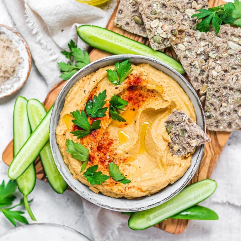 Smoky Paprika Roast Pumpkin Hummus