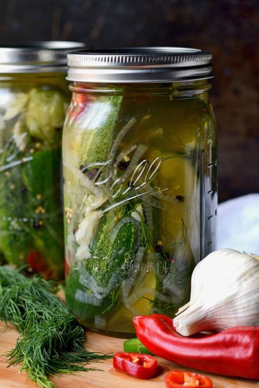 Spicy Jalapeño Dill Pickles