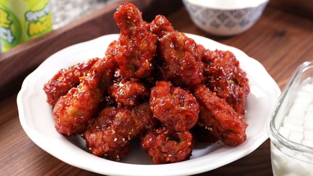 Spicy Korean Fried Chicken