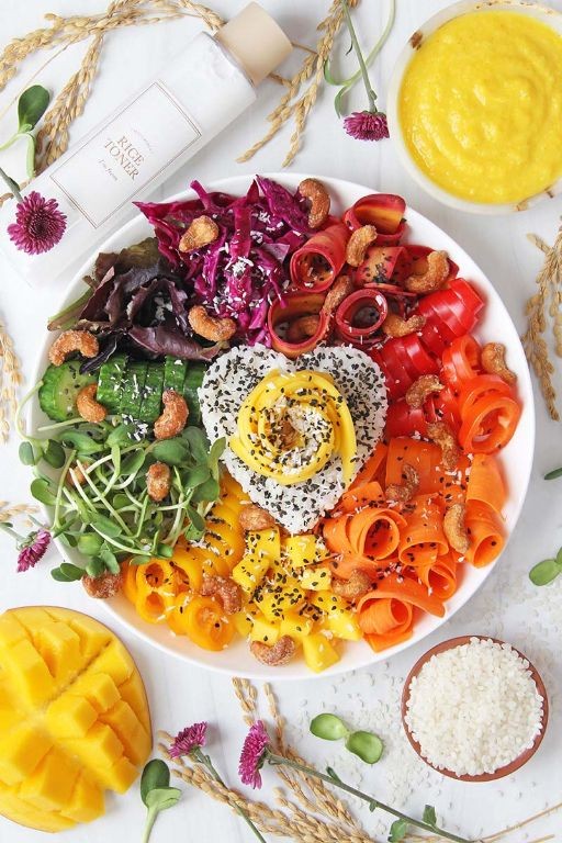 Spicy Mango and Black Rice Nourish Bowl